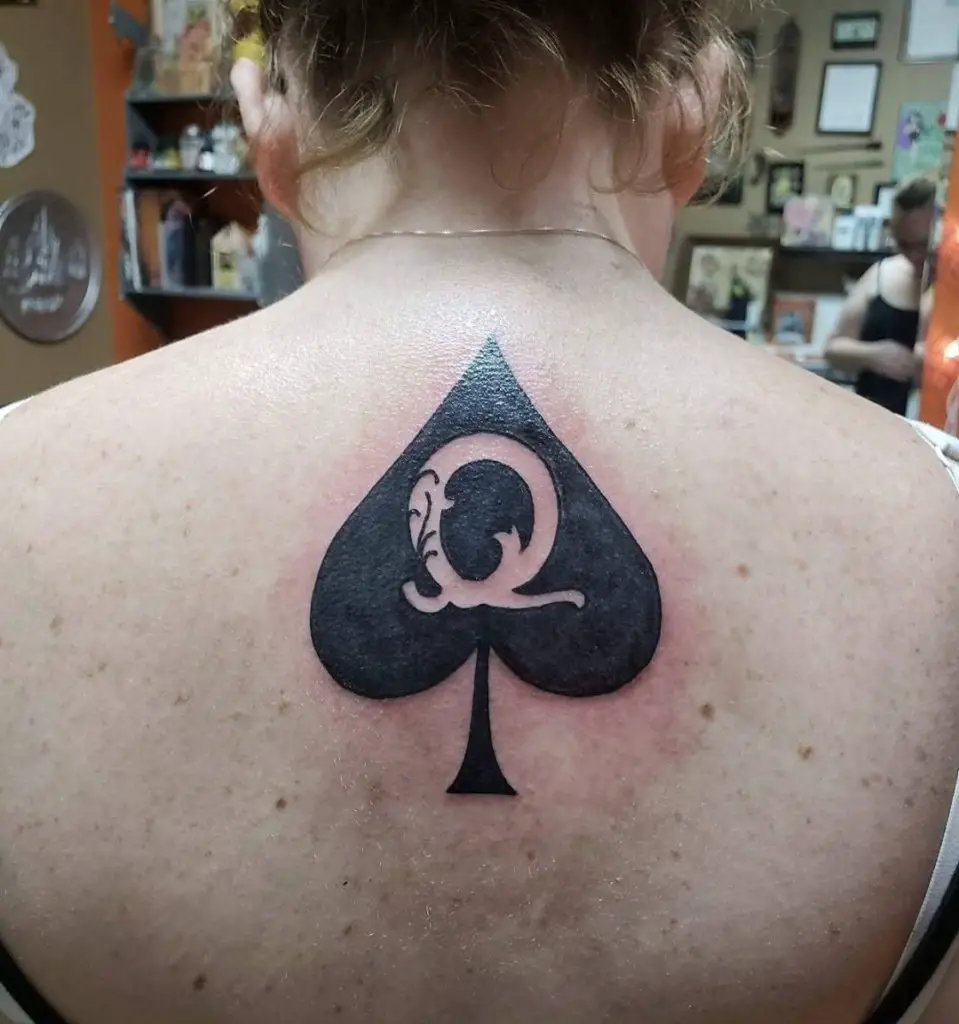 Queen of Spades tattoo